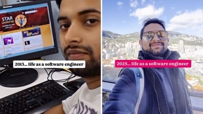 An Indian techie who relocated shared about his life in Germany. (Instagram/@bong.in.germany) An Indian techie who relocated shared about his life in Germany. (Instagram/@bong.in.germany)