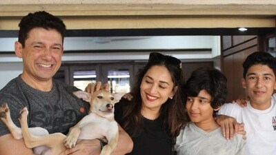 Madhuri Dixit and Dr Shriram Nene have two sons, Arin and Ryan. Madhuri Dixit and Dr Shriram Nene have two sons, Arin and Ryan.