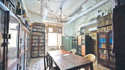 Mumbai, India - Dec. 4, 2025: Rare collection of Dr Babasaheb Ambedkar at Buddha Bhavan, Siddharat College in Mumbai, India, on Thursday, December 4, 2025. (Photo by Anshuman Poyrekar/Hindustan Times) (Anshuman Poyrekar/HT Photo) Mumbai, India - Dec. 4, 2025: Rare collection of Dr Babasaheb Ambedkar at Buddha Bhavan, Siddharat College in Mumbai, India, on Thursday, December 4, 2025. (Photo by Anshuman Poyrekar/Hindustan Times) (Anshuman Poyrekar/HT Photo)