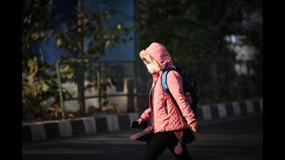 The sun provided little warmth with the maximum temperature staying low, around 23.1°C (HT photo) The sun provided little warmth with the maximum temperature staying low, around 23.1°C (HT photo)