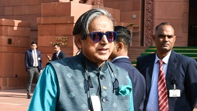 Speaking outside the parliament on Thursday, the Thiruvananthapuram MP stated that Putin's visit is important for the country. (ANI) Speaking outside the parliament on Thursday, the Thiruvananthapuram MP stated that Putin's visit is important for the country. (ANI)