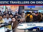 Scenes of escalating chaos are unfolding at airports nationwide as IndiGo's network struggles to stay airborne. Scenes of escalating chaos are unfolding at airports nationwide as IndiGo's network struggles to stay airborne.