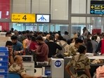 Visual from Pune airport shared by Arun Prabhudesai on social media. Visual from Pune airport shared by Arun Prabhudesai on social media.