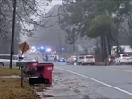Police vehicles seen on a street in Tifton amid reports of an officer-involved shooting. Police vehicles seen on a street in Tifton amid reports of an officer-involved shooting.
