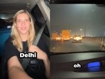 A German woman’s stunned reaction to Delhi traffic went viral.