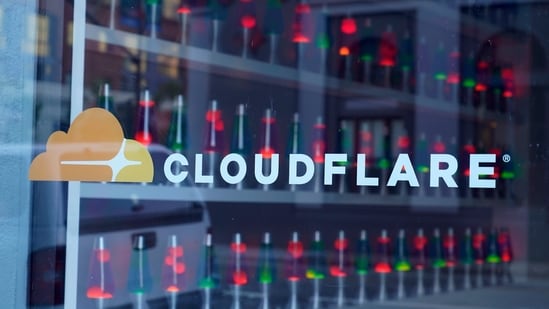 Cloudflare faced a global outage. (AP)