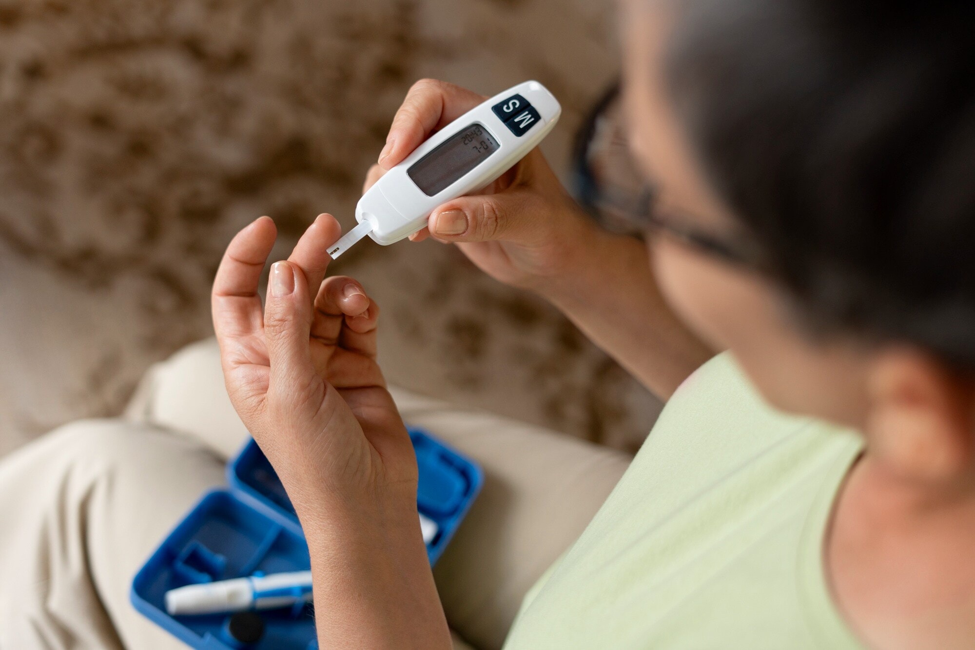 Diabetic people are at higher risk.