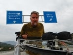 British adventurer Karl Bushby enters final stretch of his 27-year, 58,000km walk around the world(Facebook/Karl Bushby)