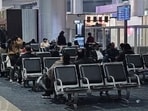 As per airport authorities, out of the total 49 IndiGo flights scheduled for the day, including 22 arrivals and 27 departures, 18 flights were cancelled – eight inbound and 10 outbound. As per airport authorities, out of the total 49 IndiGo flights scheduled for the day, including 22 arrivals and 27 departures, 18 flights were cancelled – eight inbound and 10 outbound.