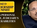 Speaking at the Hindustan Times Leadership Summit, CJI Surya Kant stated that as he worked towards being a lawyer, he realised the “growth takes its own time”.