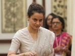 BJP MP and actor Kangana Ranaut clarified that she did not litter the streets of Varanasi.