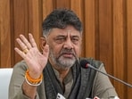 Bengaluru: Karnataka Deputy Chief Minister DK Shivakumar addresses a joint press conference after a breakfast meeting with Chief Minister Siddaramaiah amid the ongoing leadership issue in the state, in Bengaluru. (PTI Photo/Shailendra Bhojak)