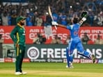 India sealed a terrific series win in the decider in Vizag, winning by 9 wickets and with 10 overs to spare. Yashasvi Jaiswal the hero with his first ton in the ODI format, but an all-round effort that saw a clinical performance.(PTI)