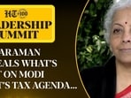 After Income Tax & GST, Sitharaman on next big tax change assignment |HTLS 2025