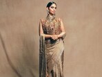 Isha Ambani stuns in gold