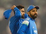 విరాట్​, రోహిత్​ శర్మ(PTI)