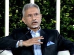 External Affairs Minister S Jaishankar at Hindustan Times Leadership Summit in New Delhi on Saturday.