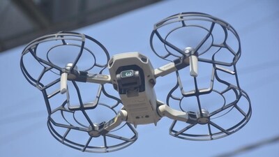 Drone (Photo by Sakib Ali /Hindustan Times)