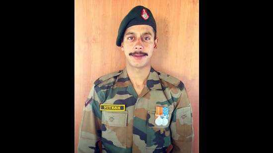 Nitesh, one of the deceased.