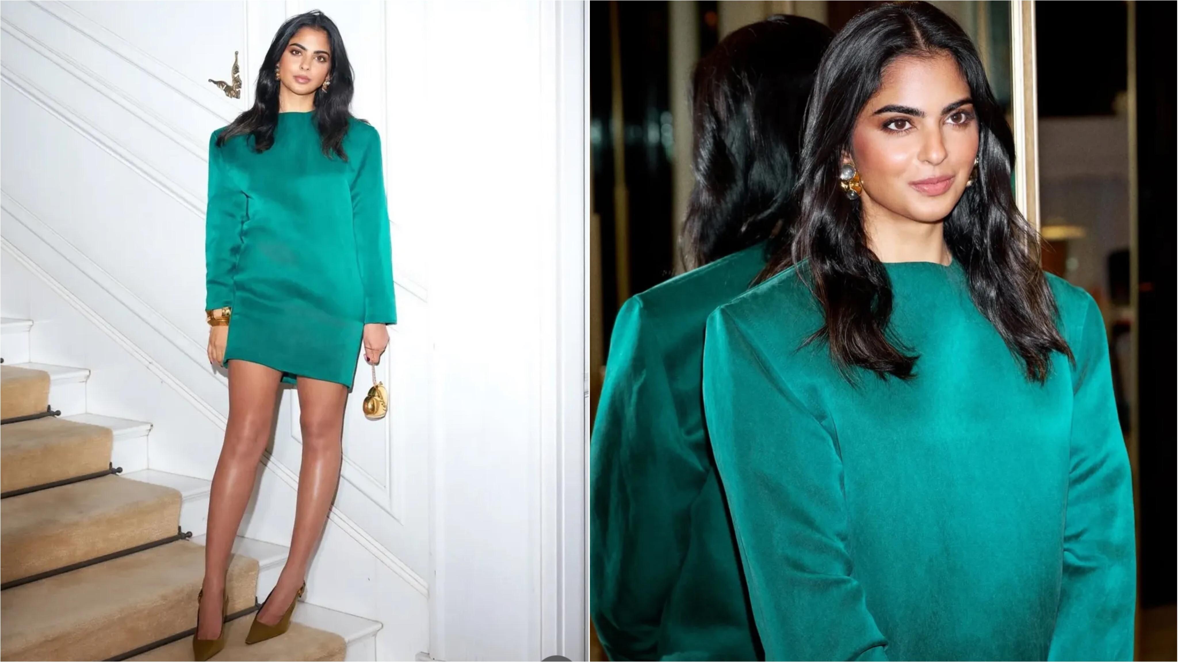 isha ambani short dress Isha Ambani's sartorial symphony: From 8.31 lakh worth Christian Dior gown to Rs. 4.3 lakh worth Giambattista Valli dress, a look at her stunning outfits from the Ambani cruise bash 8 :
