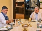 The remarks come after Shivakumar and Siddaramaiah hosted each other for breakfast at their residences. (PTI) The remarks come after Shivakumar and Siddaramaiah hosted each other for breakfast at their residences. (PTI)