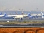 There were two flight (four movement) cancellations of IndiGo Airlines at Srinagar airport on Sunday, officials said. (PTI File)