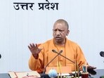 Uttar Pradesh chief minister Yogi Adityanath in Aligarh on Sunday. (ANI PHOTO) Uttar Pradesh chief minister Yogi Adityanath in Aligarh on Sunday. (ANI PHOTO)