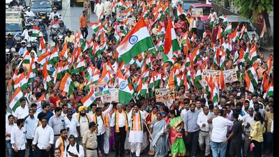 Symbols of national pride and struggle shouldn’t be seen from a religious prism, as they transcend such limited boundaries. (ANI) Symbols of national pride and struggle shouldn’t be seen from a religious prism, as they transcend such limited boundaries. (ANI)