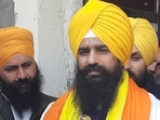 Akal Takht acting jathedar Giani Kuldeep Singh Gargaj went on to add that producing only one child is not a wise policy, though either a son or a daughter is a gift of God. (HT File)