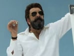 Sanjay Dutt (L) plays Chaudhary Aslam in Dhurandhar. Sanjay Dutt (L) plays Chaudhary Aslam in Dhurandhar.