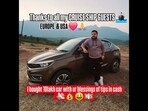 The man said that he mostly received tips from European and American guests. 