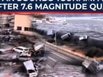 Powerful 7.6 magnitude earthquake in Japan triggers tsunami alert