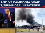 Thai jets and ground forces have struck Cambodian positions along the disputed frontier following deadly firefights.