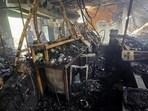 While police officials initially stated that a cylinder blast may have caused the fire, eyewitnesses claimed it was the use of cold pyro guns during dance performances While police officials initially stated that a cylinder blast may have caused the fire, eyewitnesses claimed it was the use of cold pyro guns during dance performances