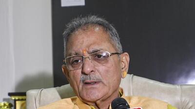 Former J&K deputy CM Kavinder Gupta is Ladakh LG. The curtailment of financial powers had come at a time when the Leh Apex Body (LAB) and the Kargil Democratic Alliance (KDA) is in talks with the Centre for statehood and Sixth Schedule for Ladakh. (PTI File) Former J&K deputy CM Kavinder Gupta is Ladakh LG. The curtailment of financial powers had come at a time when the Leh Apex Body (LAB) and the Kargil Democratic Alliance (KDA) is in talks with the Centre for statehood and Sixth Schedule for Ladakh. (PTI File)