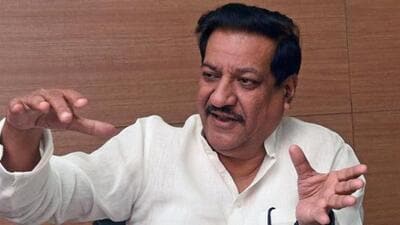 Pune, India - April 1, 2019: Prithviraj Chavan, Former Chief Minister of Maharashtra during his visit to Hindustan Times office in Pune, India, on Monday, April 1, 2019. (Photo by Pratham Gokhale/Hindustan Times) (Pratham Gokhale/HT Photo) Pune, India - April 1, 2019: Prithviraj Chavan, Former Chief Minister of Maharashtra during his visit to Hindustan Times office in Pune, India, on Monday, April 1, 2019. (Photo by Pratham Gokhale/Hindustan Times) (Pratham Gokhale/HT Photo)