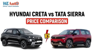 Tata Sierra and Hyundai Creta use a set of 1.5-litre engines. Tata Sierra and Hyundai Creta use a set of 1.5-litre engines.
