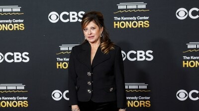 Maria Bartiromo poses on the red carpet for the 2025 Kennedy Center Honors at the John F. Kennedy Center for the Performing Arts in Washington, D.C., U.S., December 7, 2025. REUTERS/Jeenah Moon (REUTERS)