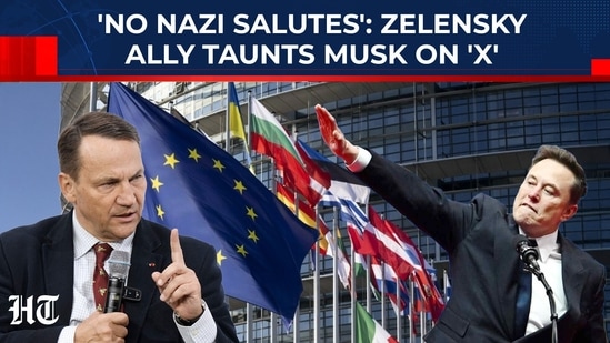 Elon Musk vs EU: on 'X', pro-Ukraine European minister fires 'nazi salute' jibe