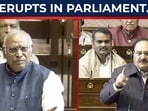 A stormy session unfolded in the Rajya Sabha as a massive ruckus erupted during the debate marking 150 years of the national song Vande Mataram. A stormy session unfolded in the Rajya Sabha as a massive ruckus erupted during the debate marking 150 years of the national song Vande Mataram.