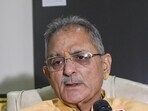 Former J&K deputy CM Kavinder Gupta is Ladakh LG. The curtailment of financial powers had come at a time when the Leh Apex Body (LAB) and the Kargil Democratic Alliance (KDA) is in talks with the Centre for statehood and Sixth Schedule for Ladakh. (PTI File)
