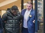 Frederick Green, 20, of The Bronx borough of New York, charged with attempted murder in the shooting of New York Jets' player Kris Boyd, is escorted from the Midtown South Police Precinct, in New York. Frederick Green, 20, of The Bronx borough of New York, charged with attempted murder in the shooting of New York Jets' player Kris Boyd, is escorted from the Midtown South Police Precinct, in New York.