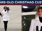 Melania Trump and Santa deliver gifts Melania Trump and Santa deliver gifts