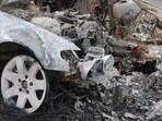 For nearly eight hours, the mangled car sat on the side of the expressway, its doors jammed shut, its occupants bleeding inside, as hundreds of vehicles passed. For nearly eight hours, the mangled car sat on the side of the expressway, its doors jammed shut, its occupants bleeding inside, as hundreds of vehicles passed.