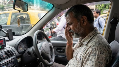 A Bengaluru rider was stunned when an Uber driver responded with "This is not airplane" to a confirmation text before cancelling the trip. (Representational image/Gemini AI generated) A Bengaluru rider was stunned when an Uber driver responded with "This is not airplane" to a confirmation text before cancelling the trip. (Representational image/Gemini AI generated)