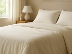 Soft Egyptian cotton sheets invite relaxation, comfort, and a touch of everyday luxury in the bedroom.(Ai generated)