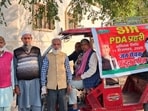 PDA Prahari campaign in Patiyali assembly seat of Kasganj (Sourced) PDA Prahari campaign in Patiyali assembly seat of Kasganj (Sourced)
