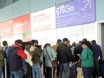 The DGCA has asked IndiGo to present information about operational and passenger services. (HT PHOTO)