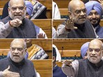 Amit Shah's Lok Sabha 90-minutes Lok Sabha speech, sparks Opposition walkout, sharp exchanges with Rahul Gandhi Amit Shah's Lok Sabha 90-minutes Lok Sabha speech, sparks Opposition walkout, sharp exchanges with Rahul Gandhi