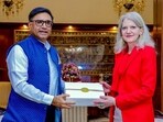 India–U.S. Foreign Office Consultations, co-chaired by Foreign Secretary Vikram Misri and U.S. Under Secretary Allison Hooker was held in New Delhi India–U.S. Foreign Office Consultations, co-chaired by Foreign Secretary Vikram Misri and U.S. Under Secretary Allison Hooker was held in New Delhi